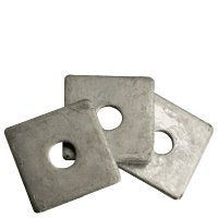5/8' Square Plate Washer Hot Dip Galvanized (HDG) (Quantity: 400 pcs) - OD: 2' inch, Thickness: 0.125 inch*