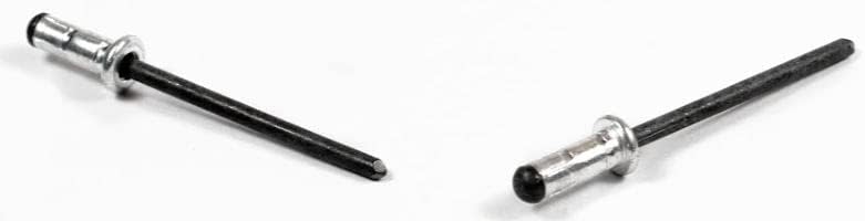 1/8' x .031'-.187' Dome Head Multi-Grip Rivets/Aluminum Body/Steel/Black Phos Mandrel / 10,000 Pc. Carton