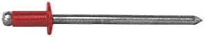 CRL Brown 1/8' Diameter, 1/16' to 1/8' Grip Range Aluminum Rivet with Aluminum Mandrel in Packs of 10000