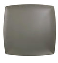 A-to-Z Supply 29012SG Plate, 12' x 12', 1' deep, Square, Break-Resistant, Dishwasher Safe, BPA Free, Melamine, Classic, Stone Grey, NSF, Pack of 12