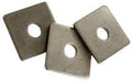 1' Square Plate Washer Plain Finish (Quantity: 30 pcs) - OD: 3-1/2' inch, Thickness: 0.39 inch