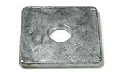 Square Washers Hot Dipped Galvanized - 5/8' (ID 11/16', OD 2', THK 0.187') - Qty-250