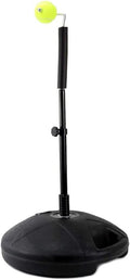 Heavy Duty Tennis Trainer Training Kit, Easy to Assemble Tennis Training Machine, Single Training Tennis Trainer Adjustable Height of 68cm-100cm, for Indoor and Outdoor
