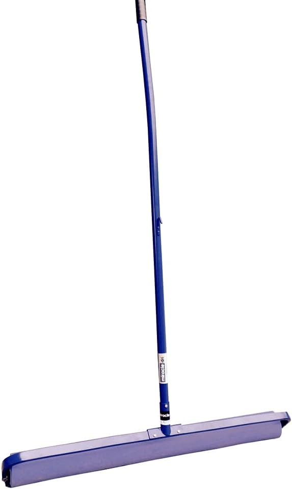 Putterman Miracle Dri Complete Tennis Court Water Removal Squeegee (Blue) - Optional Replacement Roller