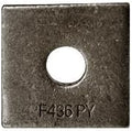 5/8' Square Beveled F436 Hardened Washer Plain Finish (Quantity: 200 pcs) - Inside Diameter: 5/8' inches