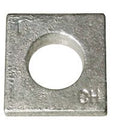 (135pcs) 1' Square Beveled Malleable Washer, Hot Dip Galvanized (HDG) (inch), Size: 1'