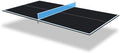 7/8/9Ft Mid-Size Ping Pong Conversion Top, Foldable & Portable Table Tennis Table Top with Net, No Assembly Needed, Indoor/Outdoor Table Tennis Surface