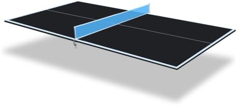 7/8/9Ft Mid-Size Ping Pong Conversion Top, Foldable & Portable Table Tennis Table Top with Net, No Assembly Needed, Indoor/Outdoor Table Tennis Surface