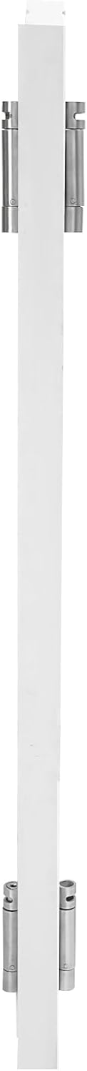 Swinging Door Partition Door Porch Entrance Swinging Door ONE Door White (White, 24.02 * 35.83in)