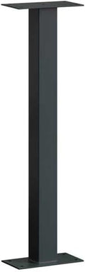 Salsbury Industries 4865BLK Standard Mailbox Post Bolt Mounted - Black