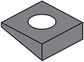 1 INCH Square Beveled Washer F 436 A 325 A 490 Plain (Pack Qty 150) BC-100WBF436-1 By Shorpioen - Made in USA