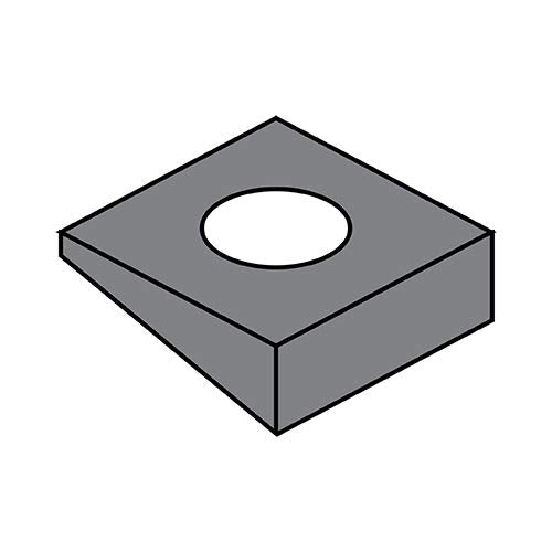 5/8 Square Beveled Washer F 436 A 325 A 490 Plain (Pack Qty 150) BC-62WBF436-1 by Shorpioen - Made in USA