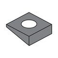 1 INCH Square Beveled Washer F 436 A 325 A 490 Plain - ECS-100WBF436-1
