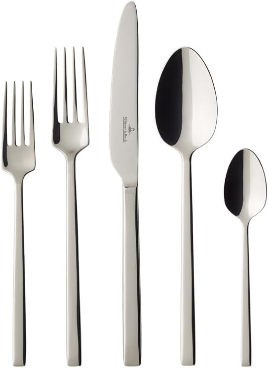 Villeroy & Boch La Classica Collection 20 Piece Flatware Set, 18/10 Stainless Steel