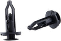 100X Car Push Retainer Pin Boby Bumper Rivet Trim Moulding Clip (Black,Plastic) for Toyota,for Scion,for Lexus Front Rear Left Right 28mm/1.1 Inches-Stem Length 521610K040 5216116010