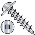 10-9X5/8 Square Recess Round Washer Head Deep Thread Wood Screw Full Thread Zinc (Pack Qty 5,000) BC-1010DQRWD by Shorpioen
