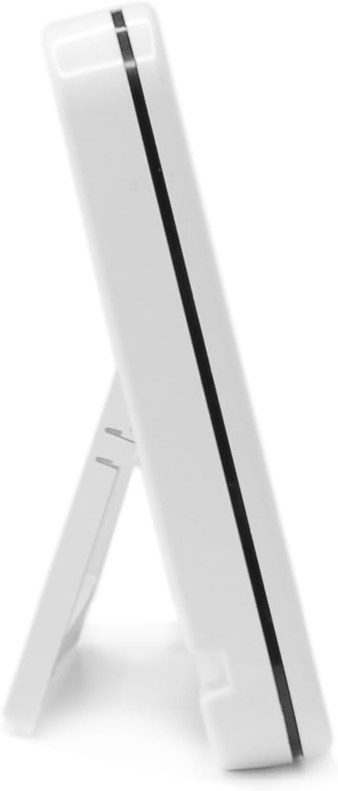 Dementia Clock - The Easy-to-Read & Self-Setting Geemarc Viso10 - Ideal for Seniors and People Living with Alzheimer's - Battery Operated - No Backlight - UK Version - White