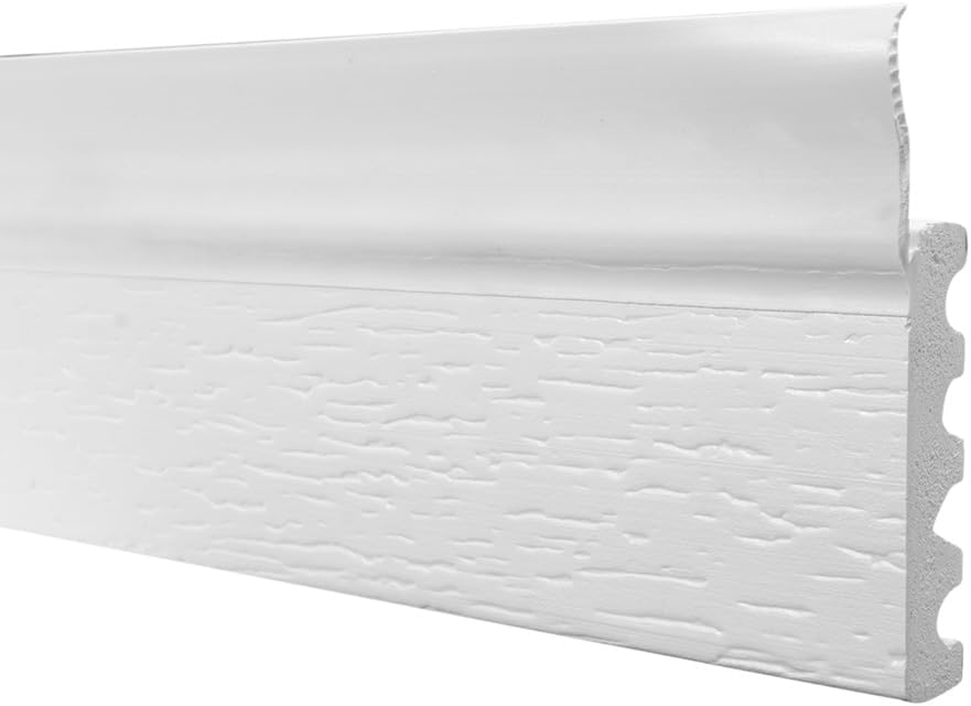 DuraSeal Garage Door Weather Stripping Kit, White 25 ft - Side & Top Seal, 1.95' Width, 3/8' Thick - Durable PVC, Nails Included - Made in USA