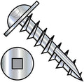 10-9X5/8 Square Recess Round Washer Head Deep Thread Wood Screw Type 17 Full Thread Zinc (Pack Qty 5,000) BC-1010DQRW17D by Shorpioen