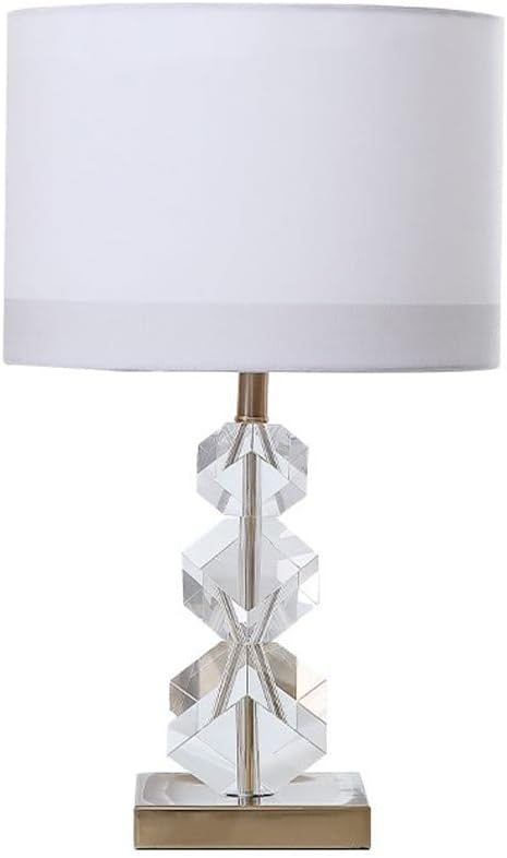 Crystal Table lamp Desk Lamp Bedside Master Bedroom Crystal Minimalist Living Room Table Lamps(Large)