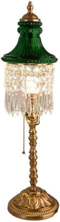 Crystal Table lamp Crystal Desk Lamp Romantic and Comfortable Carved Bedroom Living Room Decoration Elegant Table Lamps