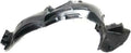 Right Passenger Wheel Liner with F Package Plastic for Lexus for RX350 Base/F Sport/Sportdesign 14-15 Rivet-on-Attachment Type Black Matte 12411-7 LX1249121