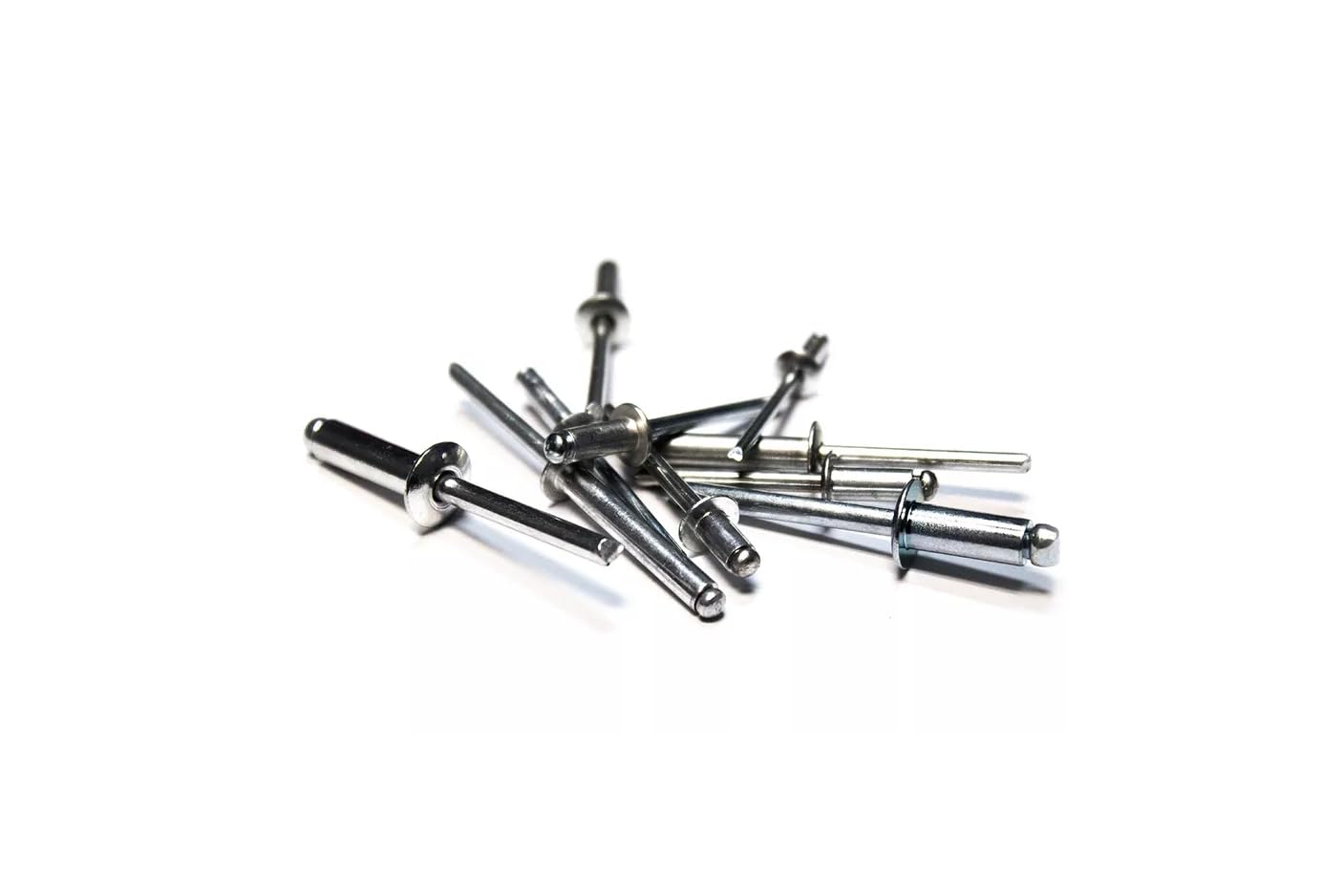 1000 Pcs Blind Rivets 4-8 Aluminum/Aluminum 1/8 .376-.500 Pcs X0.625Fasteners Kit Hardware Bolts Set