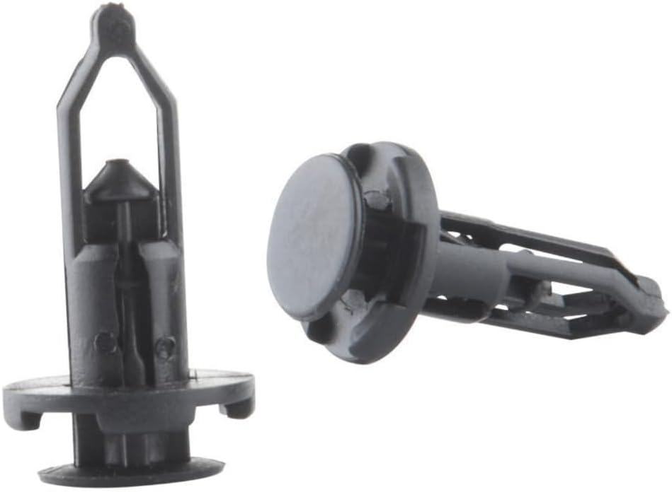 Bumper Trim 3 Set of Car Push Retainer Pin Boby Rivet Moulding Clip (Black Plastic) for Toyota for Scion for Lexus