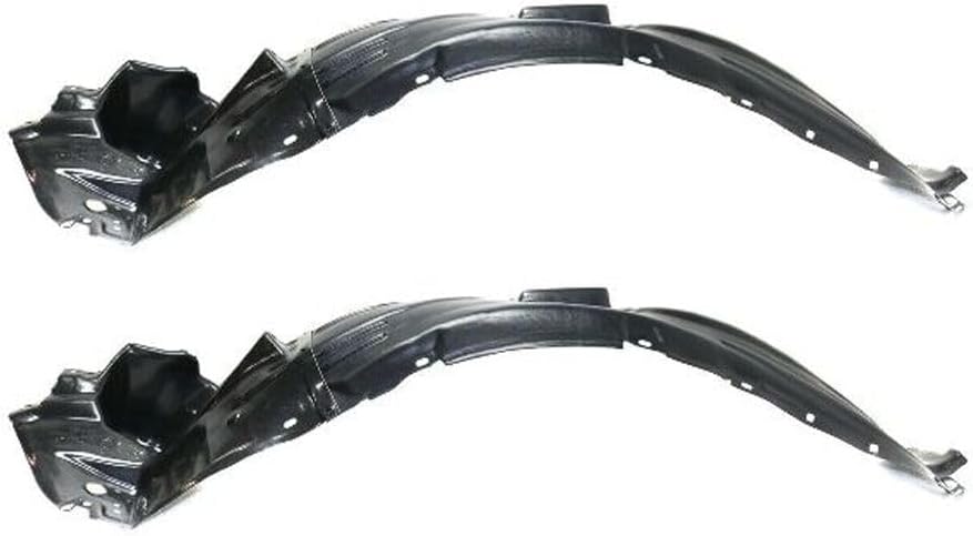 2 Set of - Wheel Liner Front Left Driver Side Plastic for Lexus for IS300 2003-2005
