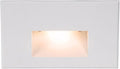 WAC Landscape Lighting, LEDme 120V LED Horizontal Indoor and Outdoor Step and Wall Light 2700K Built-in LED in White