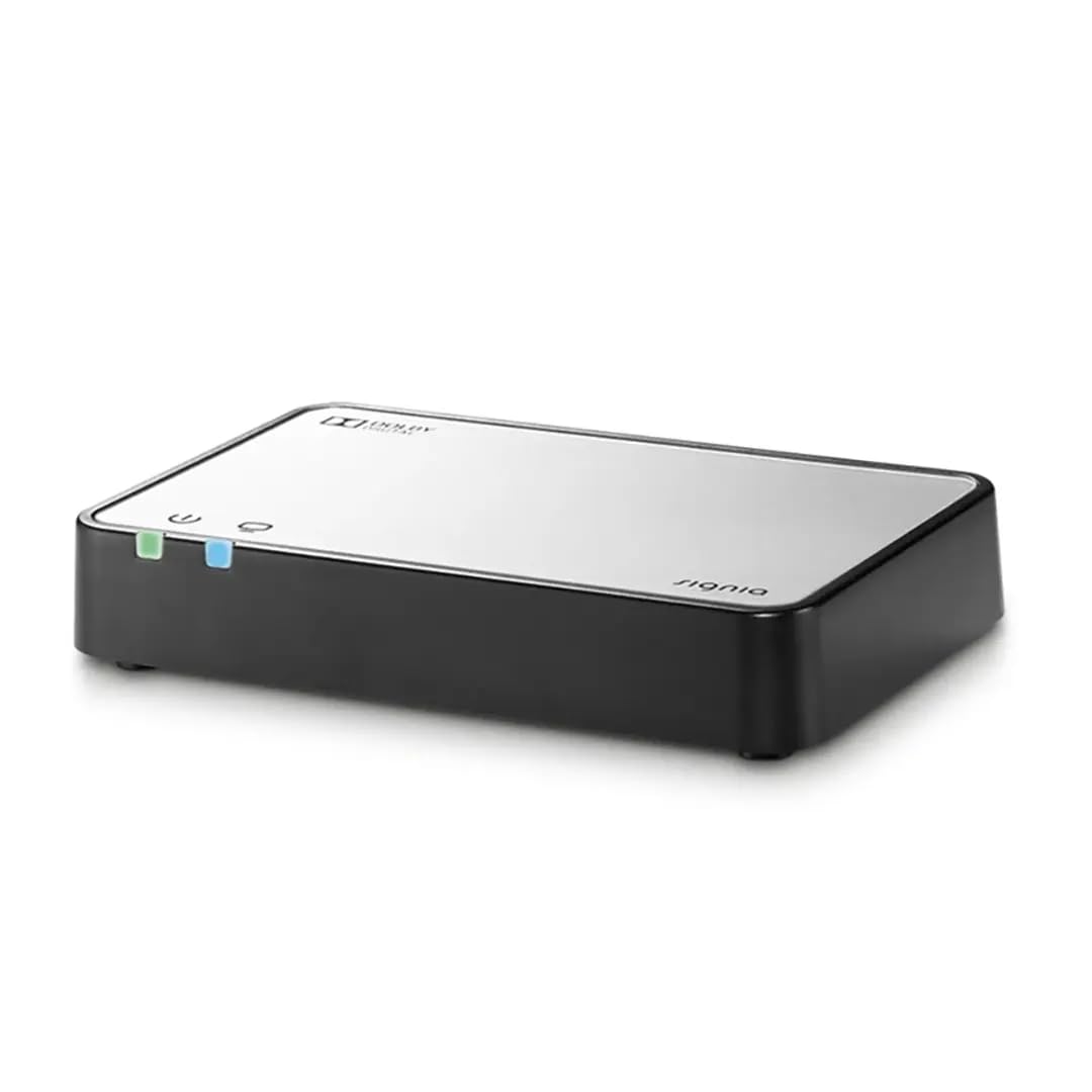 StreamLine TV Sig nia Bluetooth Audio Transmitter for Sig nia Bluetooth Hearing Aids, Wireless Dolb y Digital Sound Streaming | Easy Setup with Multiple TV Audio Inputs