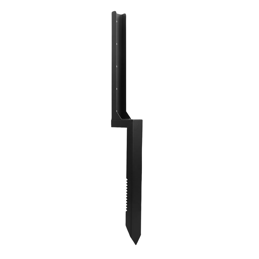 Fence Post Repair Kit, Heavy Duty Steel Fence Post Anchor Stakes Support Stabilizer, Repair Stakes Ground Spike for Tilted Broken Wood Support