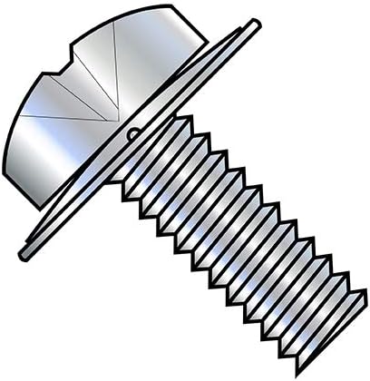 4-40X5/8 Phillips Pan Square Cone Sems Fully Threaded Zinc (Pack Qty 10,000) BC-0410CPP By Shorpioen