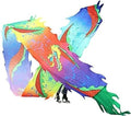 Fitness Toys Dragon Dance Ribbon Streamers, Dragon Ribbons, Practice Ribbon Streamers Silk, 3D Colourful Dragon Ribbons Outdoor Parks(B,8m/26ft)