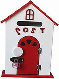 Mail Boxes Wall Mounted Mailbox Parcel Box Letterboxs Indoor Wooden Mailbox Creative Personality Lockable Secure Post Box Parcel Box Drop Box 927