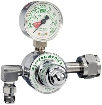 Repair Parts for Western Enterprises M1-540-P Single-Stage Preset Regulator Oxygen 0 to 50 psi 3000 psi Inlet CGA 540 Nut and Nipple