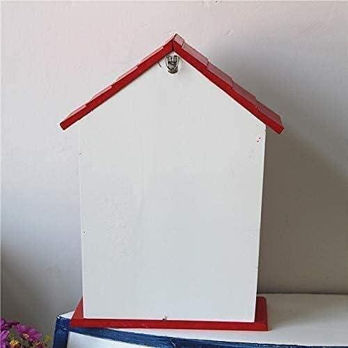 Mail Boxes Wall Mounted Mailbox Parcel Box Letterboxs Indoor Wooden Mailbox Creative Personality Lockable Secure Post Box Parcel Box Drop Box 927