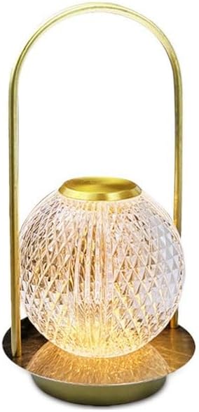 Crystal Table lamp Handheld Atmosphere Lamp Bedside Creative Desk Outdoor Camping Night Light Table Lamps