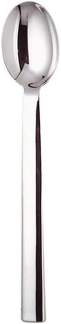 Alessi 'Rundes Modell' Table Spoons in 18/10 Stainless Steel Mirror Polished (Set of 6), Silver