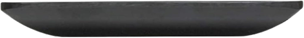 TrueCraftware- 10' x 10' Square Plate Classic Black Dinnerware Melamine Set of 12- Dishwasher Safe Reusable Dinner Plates Durable Lightweight Dinnerware for Dinner Dishes