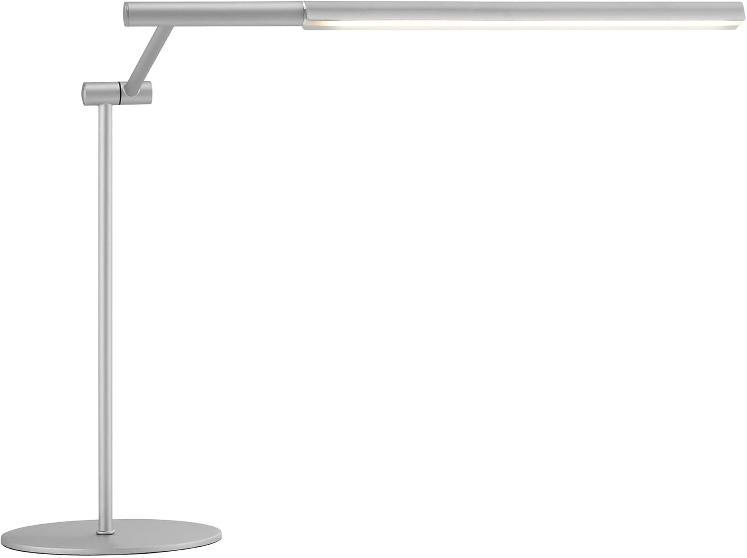 Lite Source Tilla 23 1/4' High Silver Adjustable Arm LED Desk Lamp
