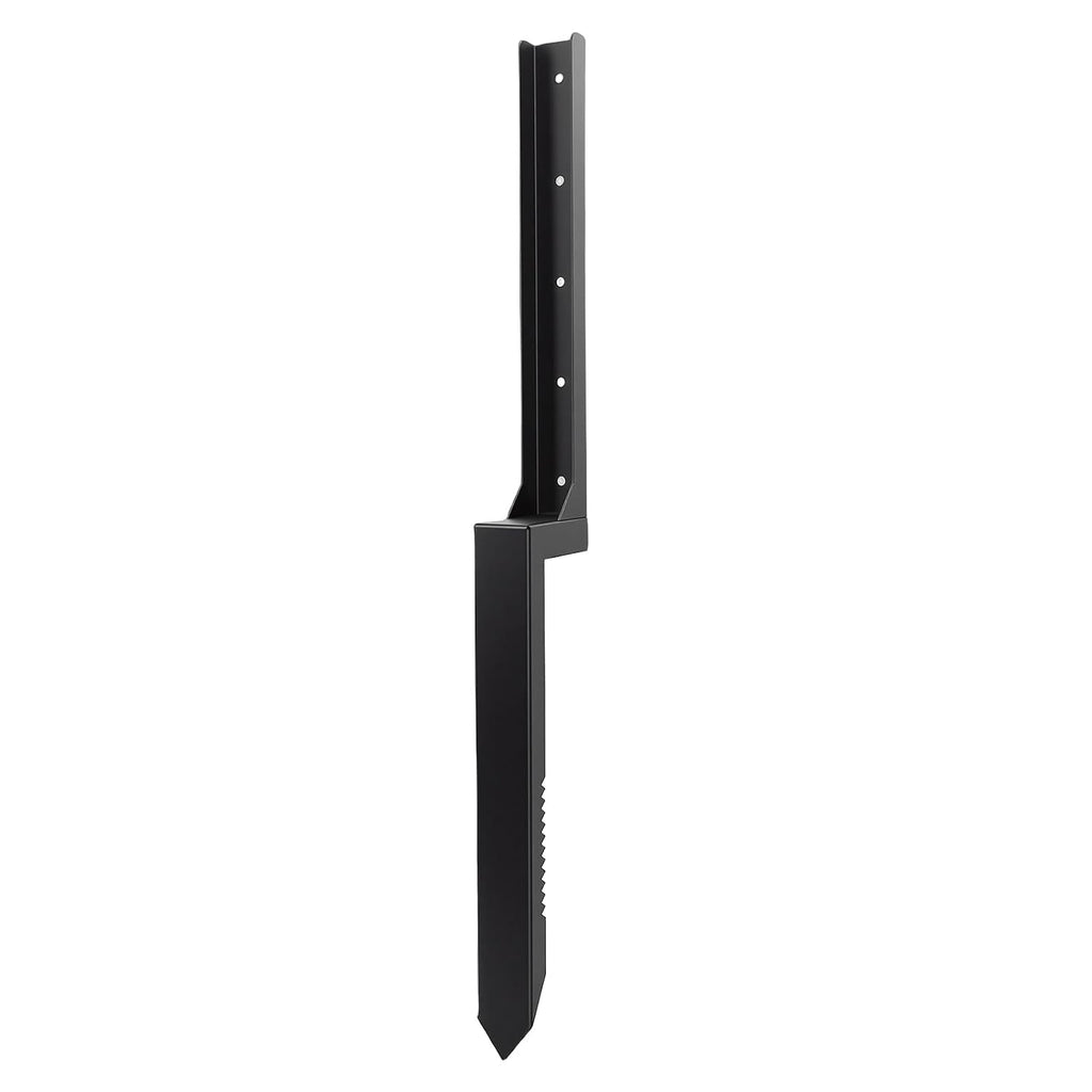 Fence Post Repair Kit, Heavy Duty Steel Fence Post Anchor Stakes Support Stabilizer, Repair Stakes Ground Spike for Tilted Broken Wood Support