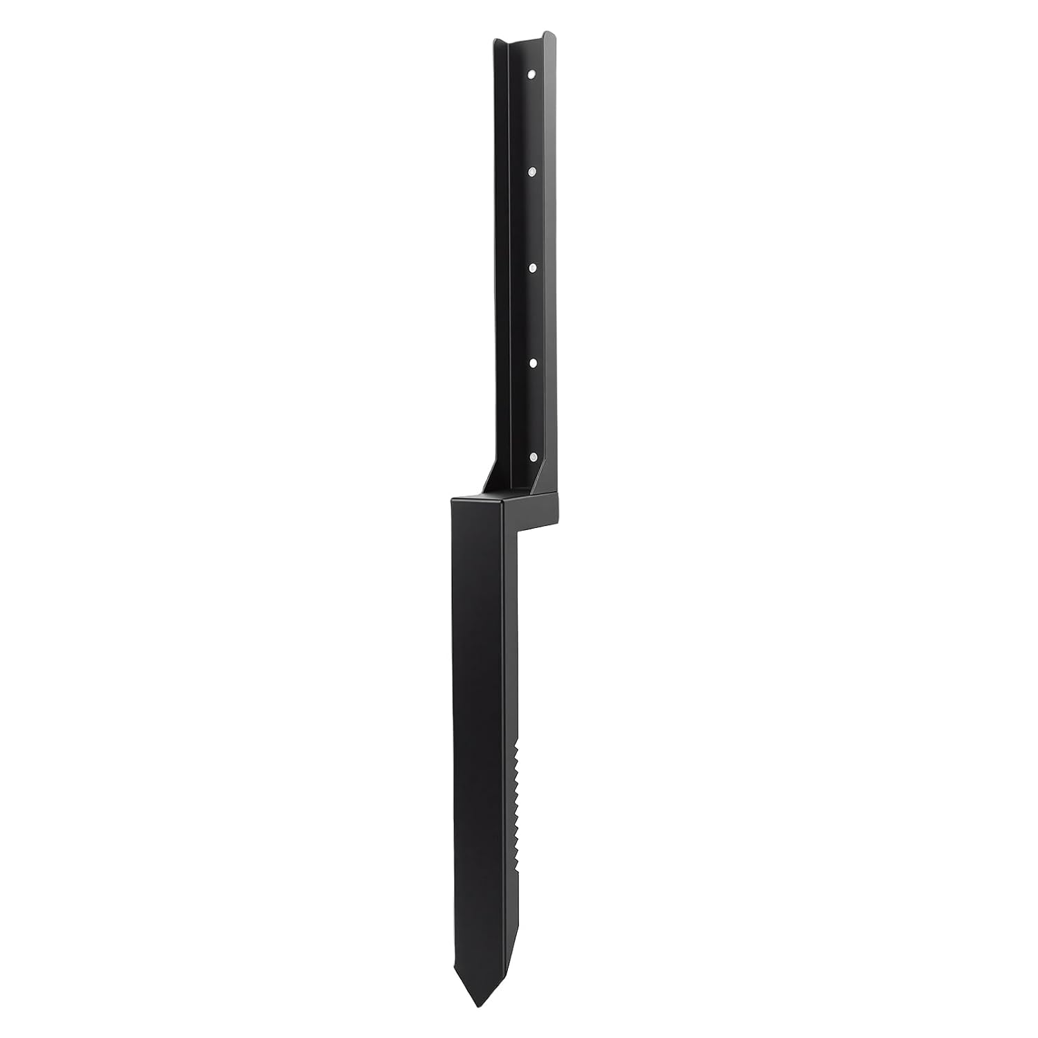 Fence Post Repair Kit, Heavy Duty Steel Fence Post Anchor Stakes Support Stabilizer, Repair Stakes Ground Spike for Tilted Broken Wood Support