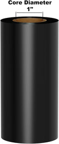 Kingston Premium Ink Ribbon on 1' Core, Black, 4.3' x 984', Compatible with LabelTac Pro Printers, DuraLabel Pro, VnM SignMaker, SafetyPro, Viscom and Other Printers
