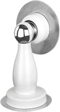 Magnetic Door Stops,Door Stopper Doorstops Stainless Steel Tall Door Stopper Decorative,Magnetic Door Stop, Metal Floor Mount Doorstop Wall Door Hold Open Stops Door (Bianco 1 Piece) (Bianco 1 Piece)