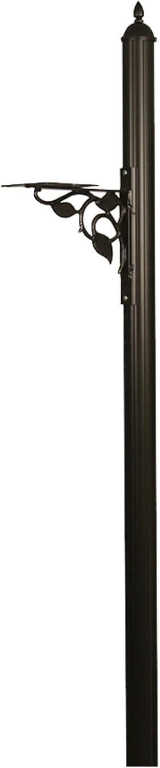 Special Lite Albion Mailbox Post - Oil Rubbed Bronze Aluminum Post for Curbside Mailbox - SPK-651-ORB