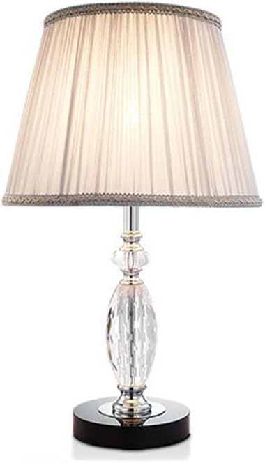 Crystal Table lamp Crystal Desk Lamp Minimalist Bedroom and Study Atmosphere Light Table Lamps(Natural)