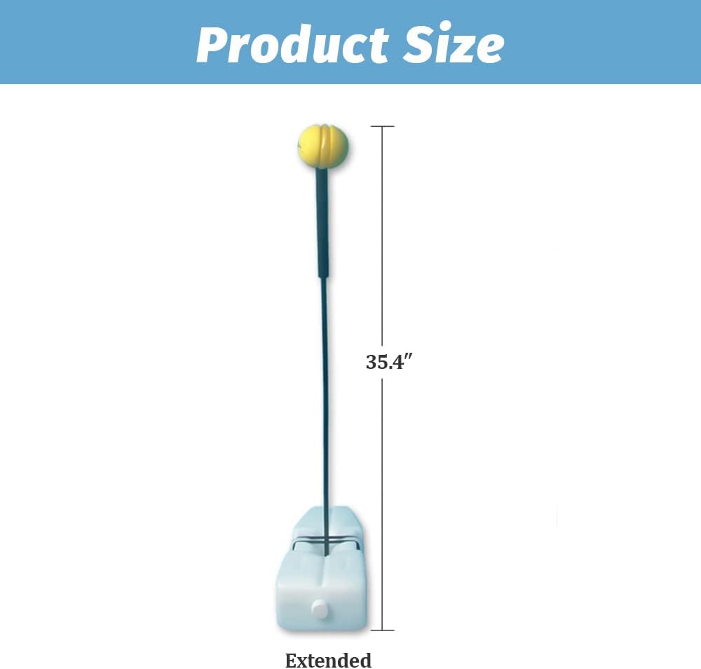 Tennis Trainer Fixed Swing Racket Tennis Training Tool Self-Training Aid Tennis Training Equipment for Beginners and Professional Players for All Ages