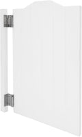 Swinging Door Partition Door Porch Entrance Swinging Door ONE Door White (White, 24.02 * 35.83in)