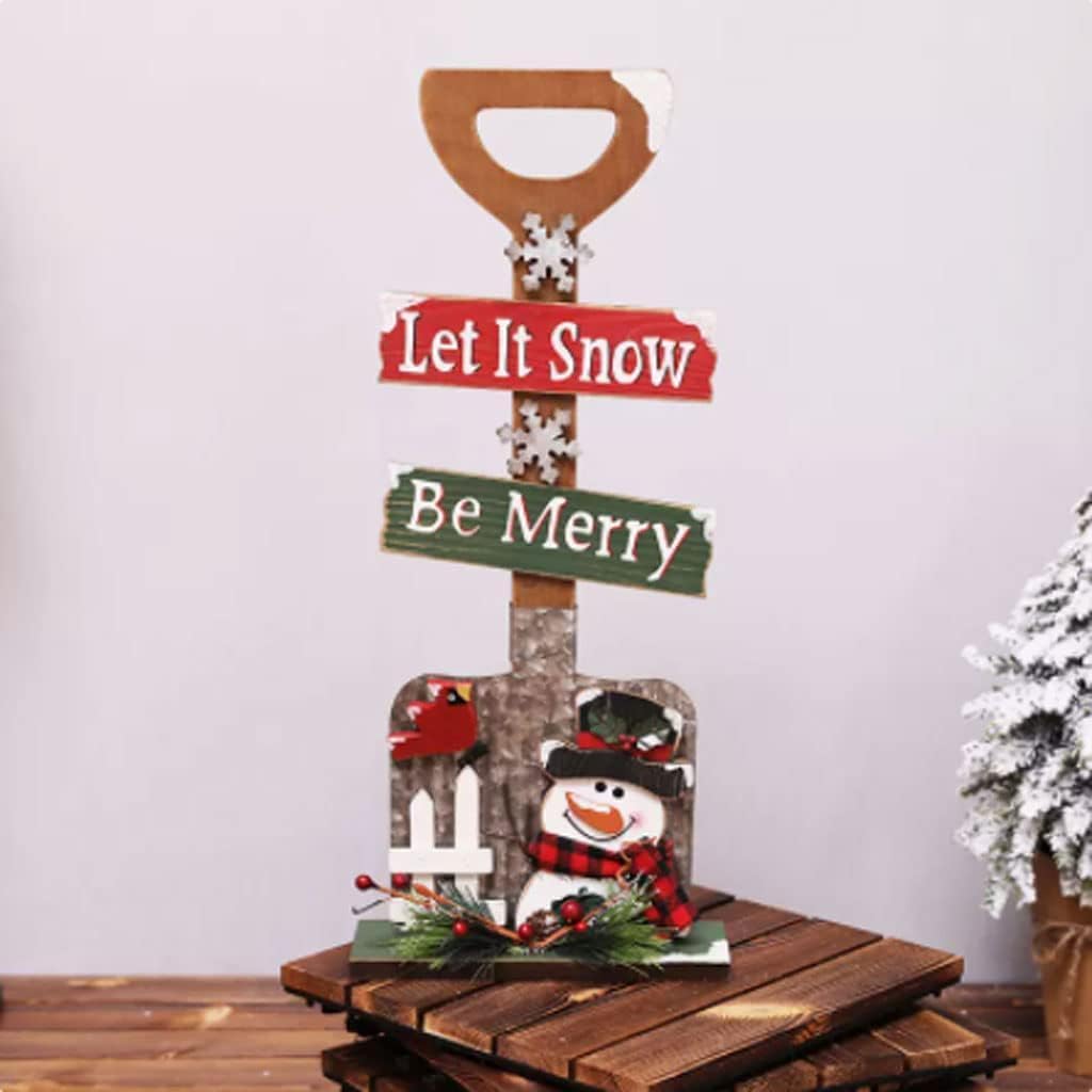 Key Drop Box Creative Mailbox Wooden Drop Box Medium Capacity Post Box Cute Christmas Parcel Box Roadside Pole Mount Mail Boxes Easy to Install